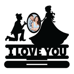 I LOVE YOU SINGLE IMAGE LOVE STAND FRAME 130