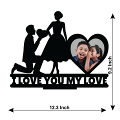 I LOVE YOU MY LOVE STAND FRAME 129