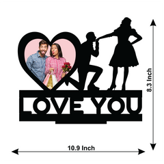 LOVE YOU SINGLE IMAGE STAND FRAME 137