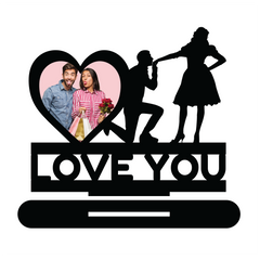 LOVE YOU SINGLE IMAGE STAND FRAME 137