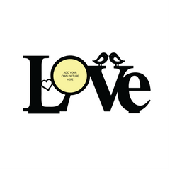 LOVE SINGLE IMAGE STAND FRAME 127