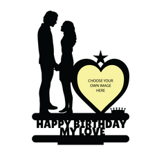 HAPPY BIRTHDAY MY LOVE STAND FRAME
