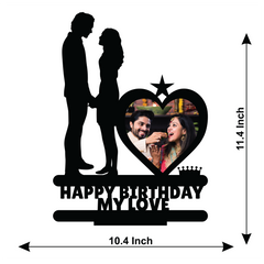 HAPPY BIRTHDAY MY LOVE STAND FRAME