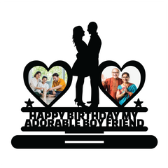 HAPPY BIRTHDAY MY ADORABLE BOY FRIEND STAND FRAME