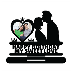 HAPPY BIRTHDAY MY SWEET LOVE STAND FRAME