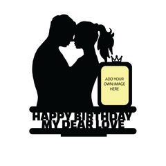 HAPPY BIRTHDAY MY DEAR LOVE STAND FRAME
