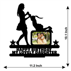 Happy Birthday My Lovely Daughter Stand Frame