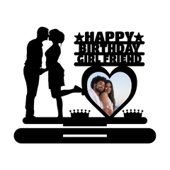 HAPPY BIRTHDAY GIRLFRIEND STAND FRAME 114