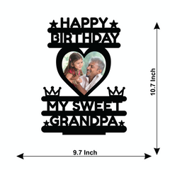 HAPPY BIRTHDAY MY SWEET GRANDPA STAND FRAME