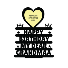 HAPPY BIRTHDAY MY DEAR GRANDMAA STAND FRAME