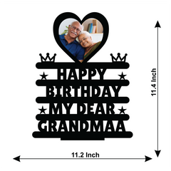 HAPPY BIRTHDAY MY DEAR GRANDMAA STAND FRAME