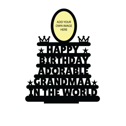 HAPPY BIRTHDAY ADORABLE GRANDMAA IN THE WORLD