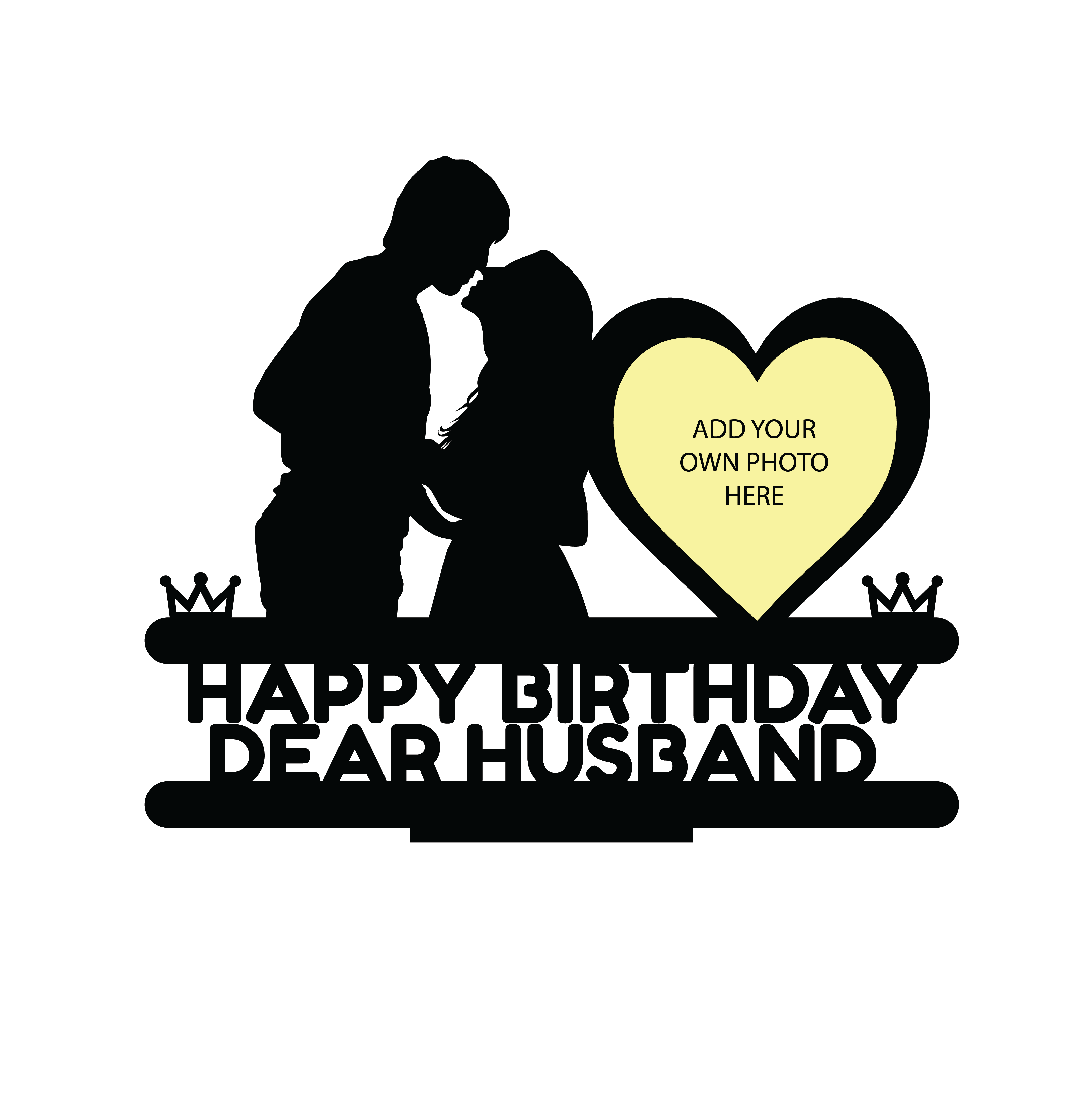 HAPPY BIRTHDAY DEAR HUSBAND STAND FRAME Next Print happy-birthday-dear-husband-stand-frame-next-print