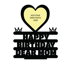 Happy Birthday Dear Mom Stand Frame