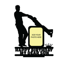 Happy Birthday My Dear Son Stand Frame