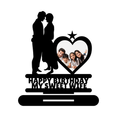 HAPPY BIRTHDAY MY SWEET WIFE STAND FRAME