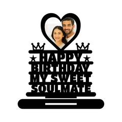 HAPPY BIRTHDAY MY SWEET SOULMATE STAND FRAME