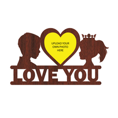 LOVE YOU A SINGLE IMAGE LOVE WALL FRAME