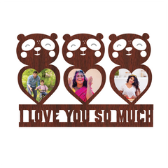 I LOVE YOU SO MUCH A TEDDY WALLFRAME