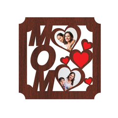 Customised Mom Wall Frame With 2 Images