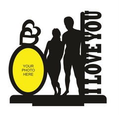 I LOVE YOU STAND FRAME 10
