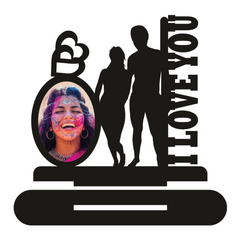 I LOVE YOU STAND FRAME 10