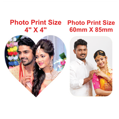 DOUBLE IMAGE COUPLE STAND FRAME 56