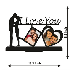 I LOVE YOU DOUBLE IMAGE STAND FRAME 125