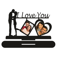 I LOVE YOU DOUBLE IMAGE STAND FRAME 125