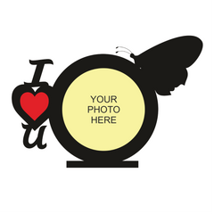 I LOVE YOU SINGLE IMAGE STAND FRAME 124