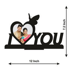 I LOVE YOU SINGLE IMAGE STAND FRAME 123