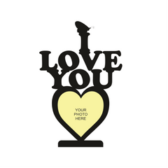 I LOVE YOU STAND FRAME 90