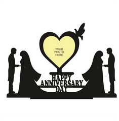 HAPPY ANNIVERSARY DAY STAND FRAME