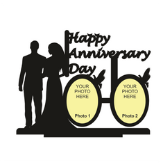 HAPPY ANNIVERSARY DAY STAND FRAME