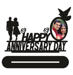HAPPY ANNIVERSARY DAY STAND FRAME