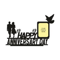 HAPPY ANNIVERSARY DAY TO MY LOVELY WIFE STAND FRAME