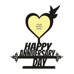 HAPPY ANNIVERSARYDAY SINGLE IMAGE STAND FRAME