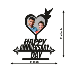 HAPPY ANNIVERSARYDAY SINGLE IMAGE STAND FRAME