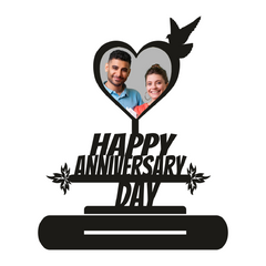 HAPPY ANNIVERSARYDAY SINGLE IMAGE STAND FRAME