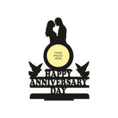 HAPPY ANNIVERSARYDAY TO MY DARLING SINGLE IMAGE STAND FRAME