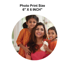 Customised My Best Mom Single Image Wallclock