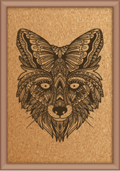 Next Print Laser Engraved Animal Mandala Design