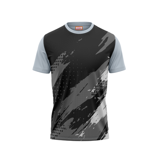 Round Neck Printed Jersey Grey NP50000118
