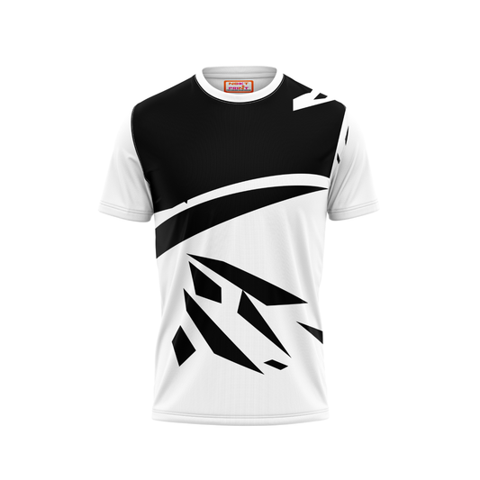 Round Neck Printed Jersey White NP50000121