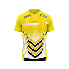 Round Neck Printed Jersey Yellow NP5000012