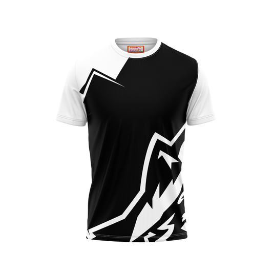 Round Neck Printed Jersey White NP50000136