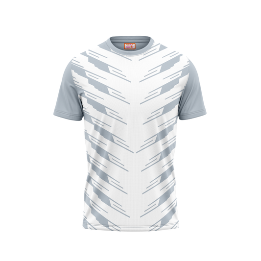 Round Neck Printed Jersey Grey NP50000175