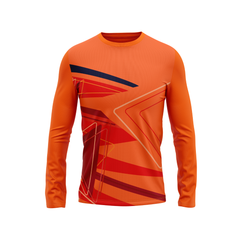 Round Neck Fullsleeve Printed Jersey White NP50000180