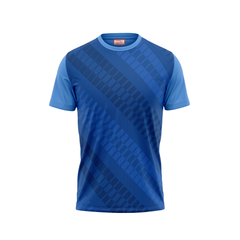 Round Neck Printed Jersey Skyblue NP5000029