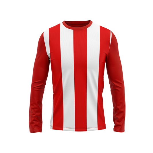 Round Neck Fullsleeve Printed Jersey Red NP50000362